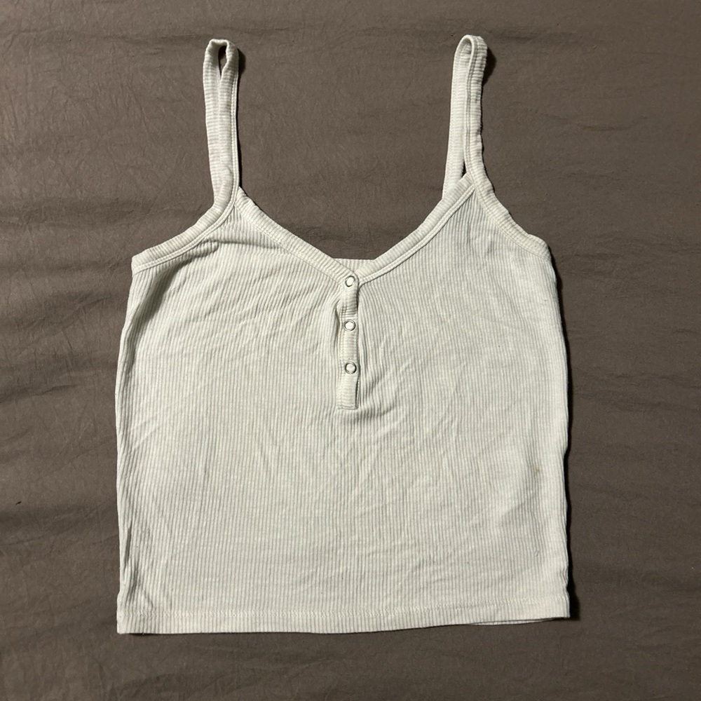 Cotton On Ribbed Camisole - Light Gray